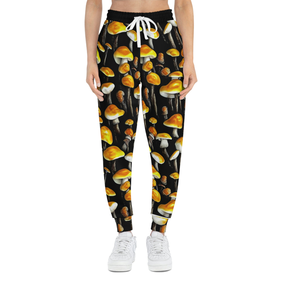 Trippy Shrooms Men's Festival Pants - Psychedelic Male Rave Clothing - EDMCLOTHINGSTORE