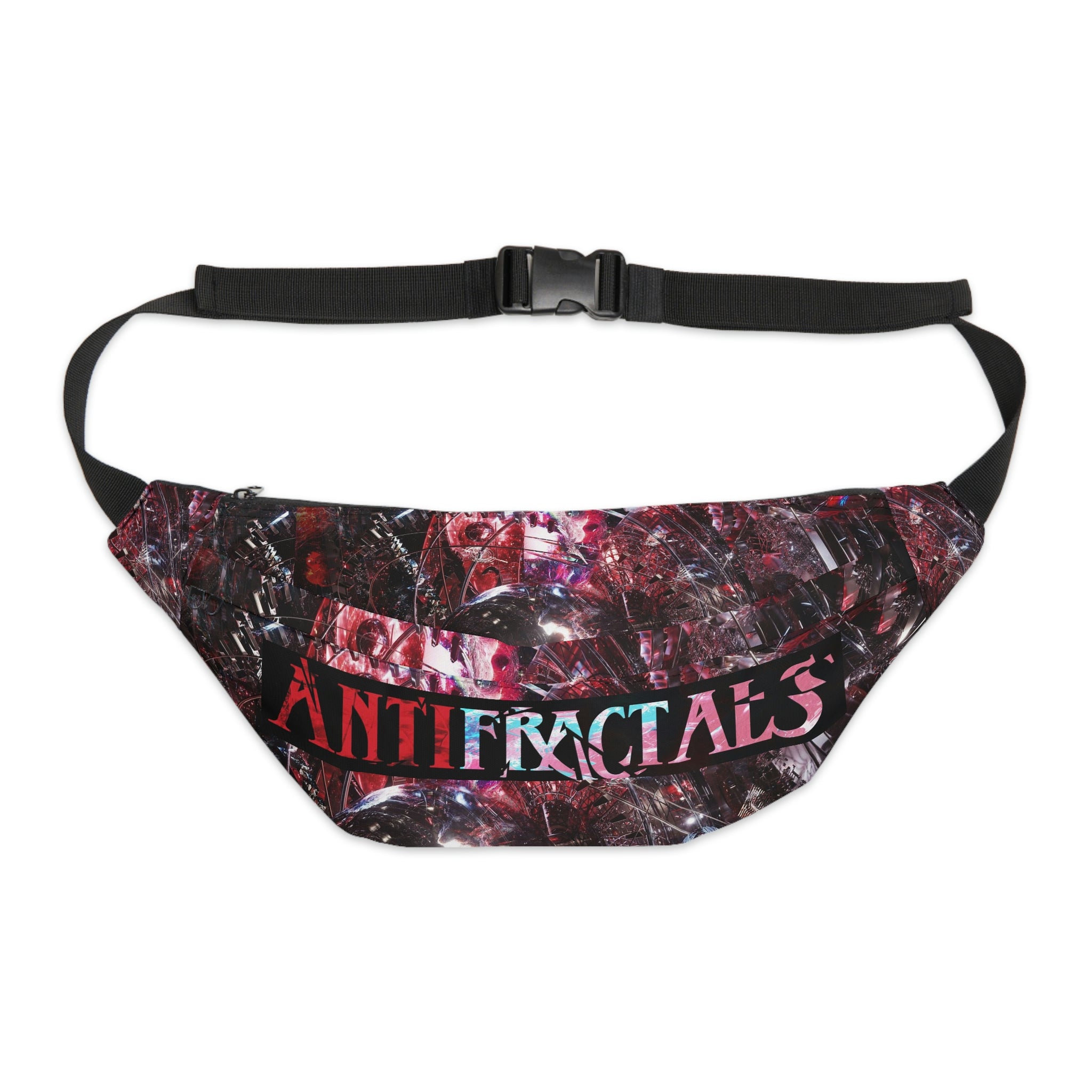 Custom Subtronics Anti Fractals Fanny Pack EDM Merch EDMCLOTHINGSTORE